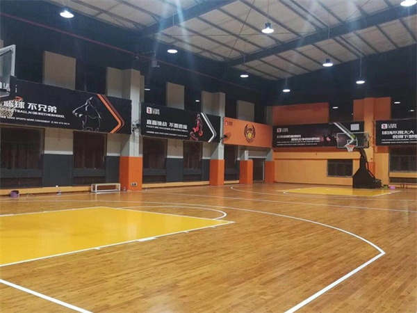 湖州篮球体育木地板建设