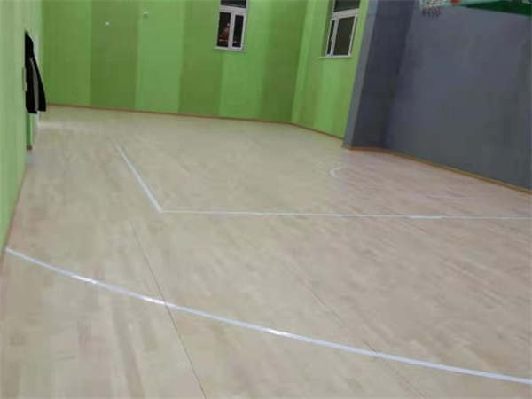 湖北双层龙骨运动木地板建设