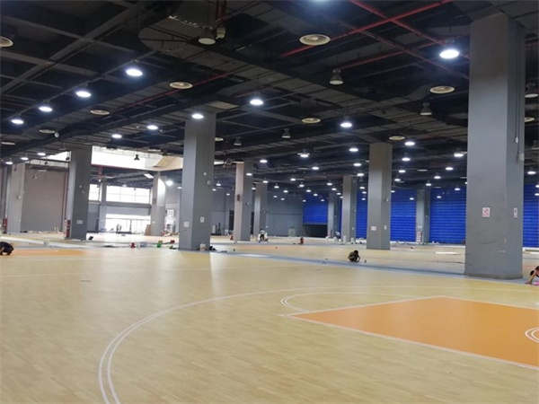 贵州省篮球体育木地板施工
