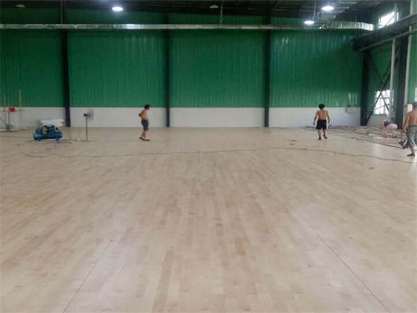 福建篮球体育木地板工程